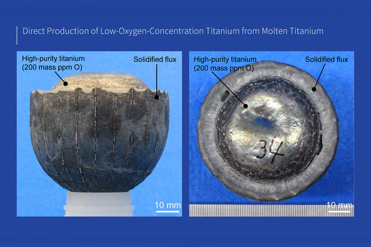 溶融したチタンから酸素濃度の低いチタンを直接製造する--革新的技術の開発-（1200_800）.jpg