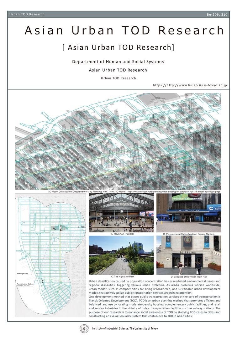 Poster for Asian Urban TOD Research